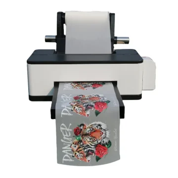 White Ink Hot Stamping Printer for T-Shirt Printing 2