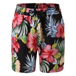 Wide Printed Casual Beach Shorts with Pockets 5 | PricZone