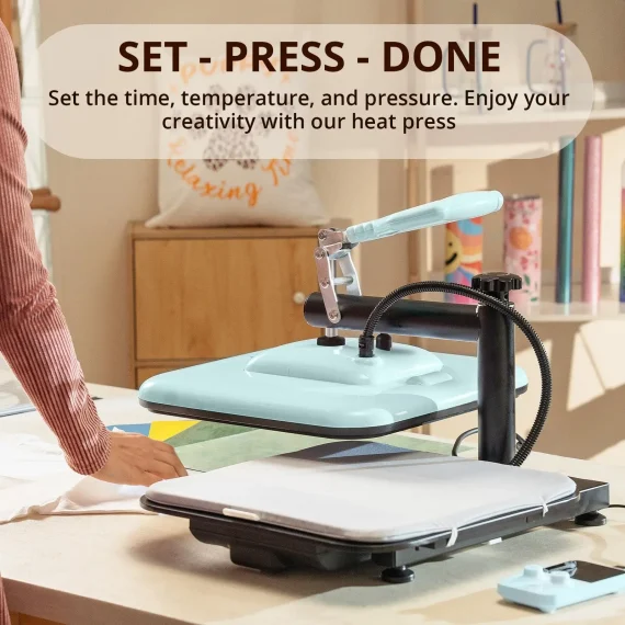 HTVRONT 15 Inch Swing Away Heat Press Machine for T Shirts 2 | PricZone