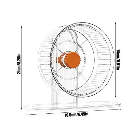 Hedgehog Hamster Exercise Wheel for Small Pets 6 | PricZone