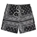 Boho Paisley Beach Shorts with Drawstring Waist 4 | PricZone