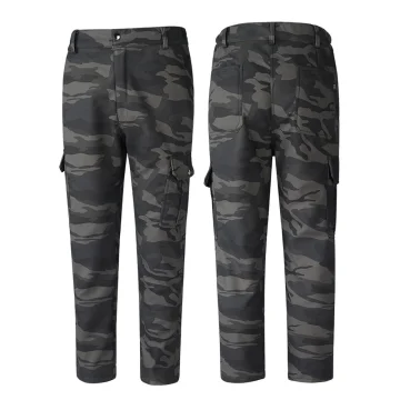 Winter Fleece Cargo Ski Pants Outdoor 2