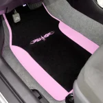 Car Floor Mats 2 Tone Pink Black Tattoo Design 4 Piece 3 | PricZone