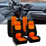 Universal Car Seat Covers Full Set Breathable Protection 3 | PricZone