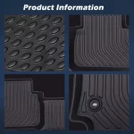 All Weather Floor Mats for Chevrolet Equinox GMC Terrain 3 | PricZone