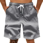 Summer Cotton Cargo Shorts Straight Leg Loose 5 | PricZone