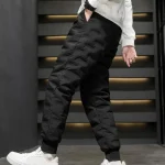 White Duck Down Jogger Pants Thermal Trousers 5 | PricZone