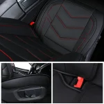 Front Car Seat Cover PU Leather Full Surround Cushion Protector 3 | PricZone