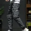 White Duck Down Winter Jogger Pants