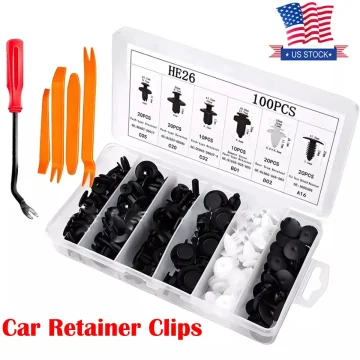 100pcs Mixed Auto Plastic Clips for Door Fixing Tools 1