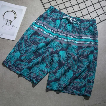 Long Swimming Trunks Casual Beach Shorts 2