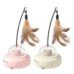 Interactive Electric Cat Toy with Feather Wand 1 | PricZone