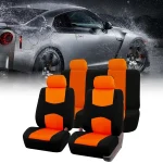 Universal Car Seat Covers Full Set Breathable Protection 6 | PricZone