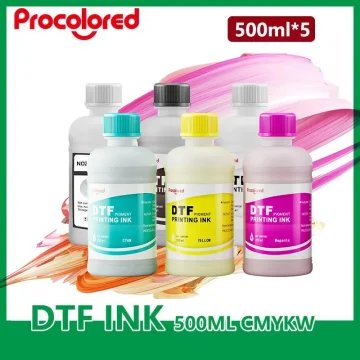 Procolored 500ML 5 Pack DTF Printer Ink Refill for R1390 L1800 1 | PricZone