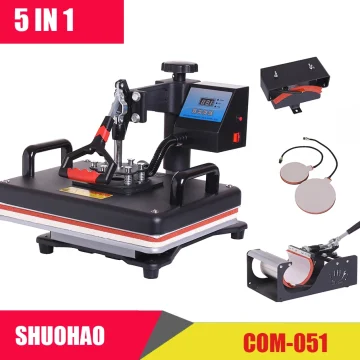 Affordable 5 in 1 Combo Heat Press for Sublimation Printing 1 | PricZone