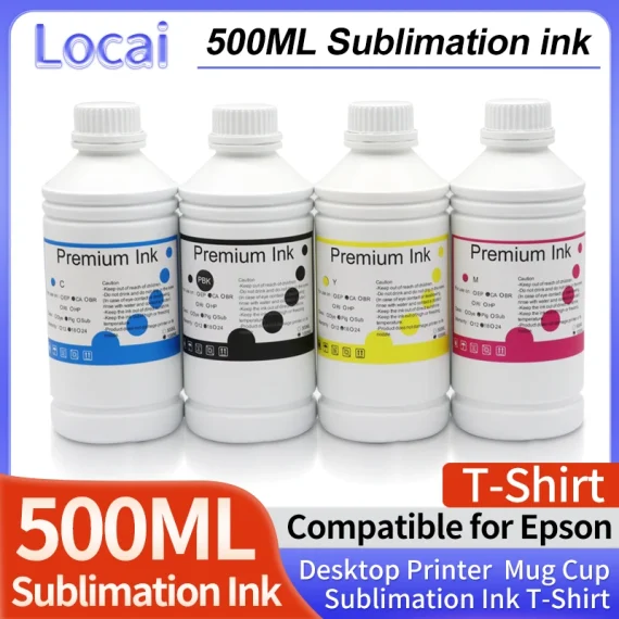 500ml Sublimation Ink for Epson Printers Heat Transfer 1 | PricZone