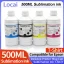 500ml Sublimation Ink for Epson Printers Heat Transfer