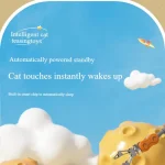 Interactive Electric Cat Toy with Feather Wand 5 | PricZone