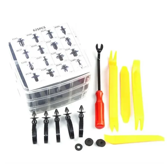 625pcs Car Push Retainer Clips Plastic Rivets Kit 5 | PricZone