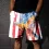 USA Flag Graphic Board Shorts 3D Printed Swim Trunks