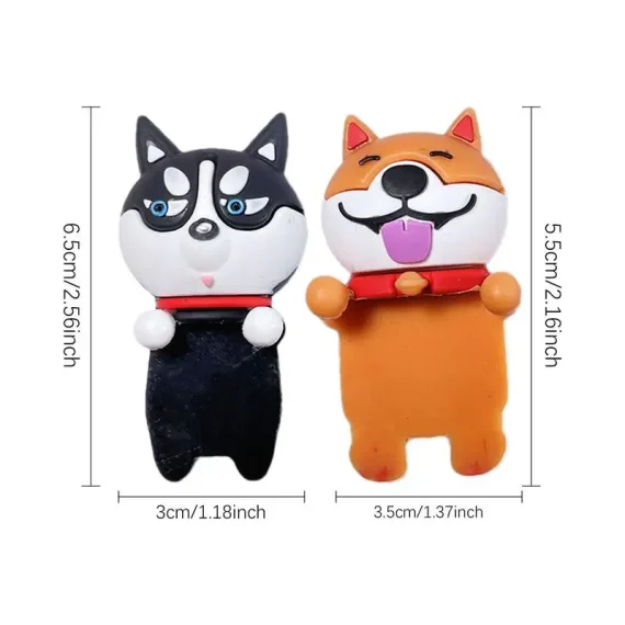 3D Dog Silicone Statue Decorative Phone Holder 6 | PricZone