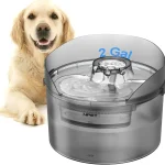 Large Automatic Dog Water Fountain 8L with Splatter Guard 1 | PricZone