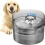 Large Automatic Dog Water Fountain 8L with Splatter Guard