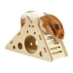 Hamster Wooden Hideout Cage Habitat for Small Pets 1 | PricZone