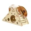 Hamster Wooden Hideout Cage Habitat for Small Pets