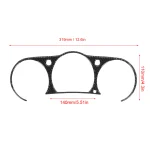 Carbon Fiber Instrument Panel Cover Trim for Nissan 350z 5 | PricZone