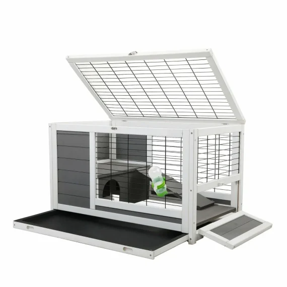 US Rabbit Hutch Small Animal House Habitat 1 | PricZone