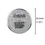 Bling Engine Start Stop Button Cover for Mercedes Benz 2 | PricZone