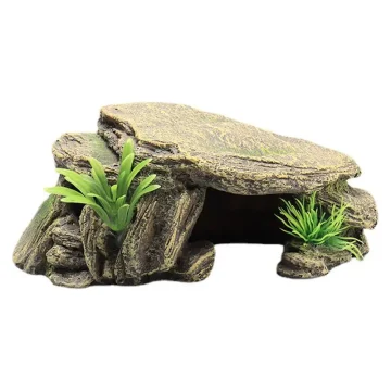 Reptile Cave Platform Habitat Rock for Lizard Snake 1 | PricZone