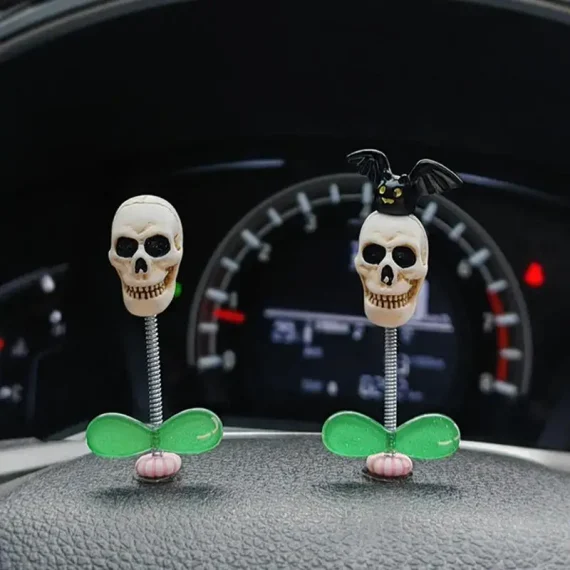 Hallowmas Funny Skeleton Bobblehead Doll for Cars 1 | PricZone