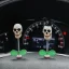 Hallowmas Funny Skeleton Bobblehead Doll for Cars