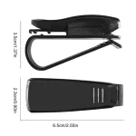 Black Car Visor Sunglasses Ticket Card Holder Clip 6 | PricZone