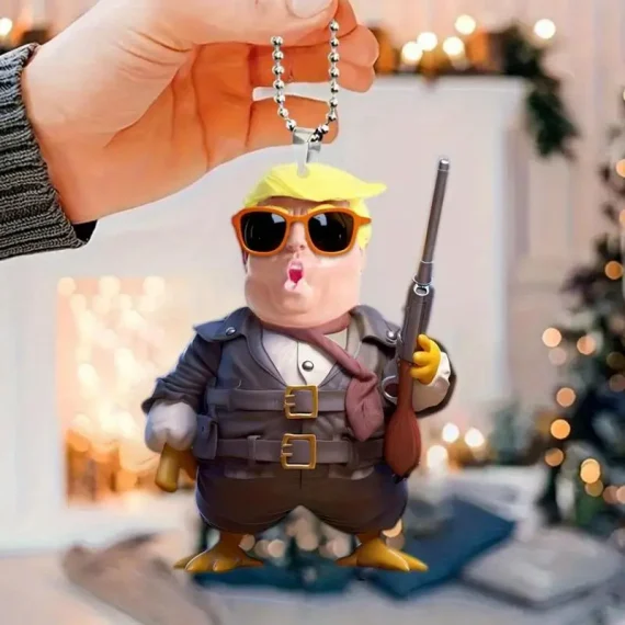 Funny Trump Rear View Mirror Pendant Ornament 3 | PricZone