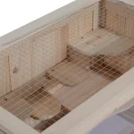 Wooden Hamster Cage 2 Level Small Animal Habitat 6 | PricZone