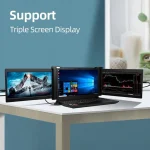 15 inch Portable Triple Screen Monitor for Laptop 3 | PricZone