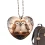 Owl Car Mirror Charm – Valentine Gift for Loved Ones