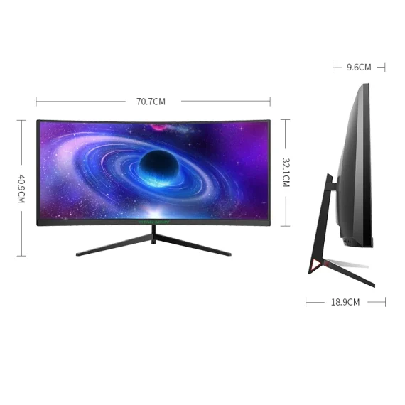 30 Inch 2K 200Hz Curved Gaming Monitor Ultra Wide 4 | PricZone