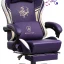 Ergonomic Gaming Chair with Bluetooth & Footrest