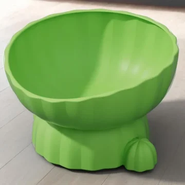 Raised Cat Bowls with Tilted Designs for Neck Protection 2