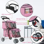 Pet Stroller for Small and Medium Dogs and Cats 3 | PricZone