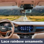 Rainbow Car Accessories Essential Oil Diffuser Hanging Charm 3 | PricZone