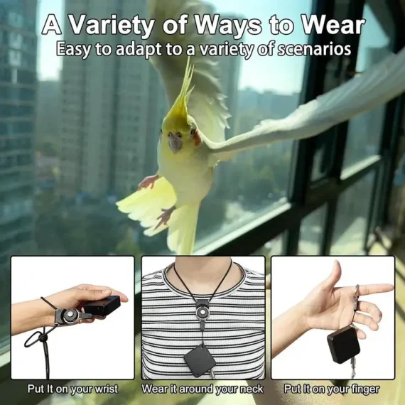 Adjustable Bird Harness 2M Telescopic Leash for Parakeets 5 | PricZone