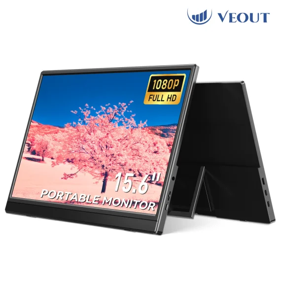 VEOUT 156 Inch 60Hz Gaming Portable Monitor 1080P 1 | PricZone