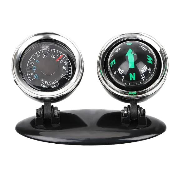 Car Compass and Thermometer 2 in 1 Automotive Guide 5 | PricZone