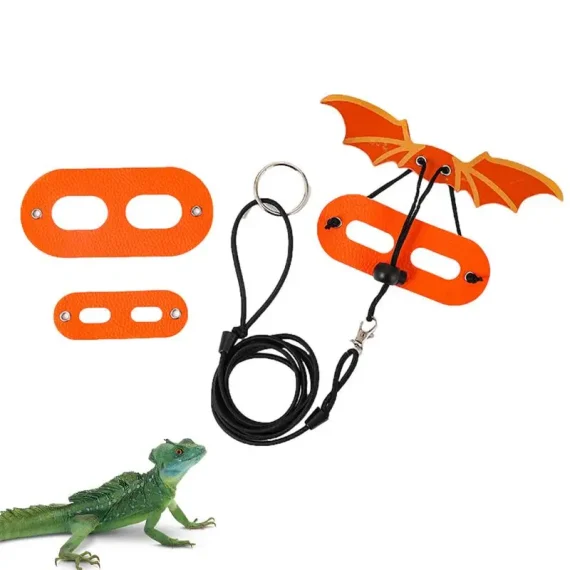 Adjustable Bearded Dragon Harness and Leash for Reptiles 1 | PricZone