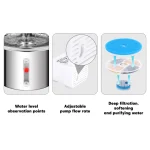 2L Stainless Steel Automatic Pet Water Fountain 4 | PricZone